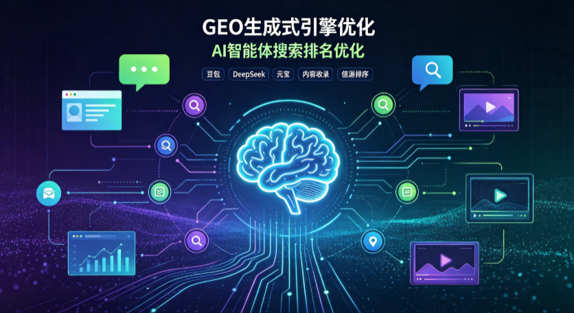 西山区GEO 浪潮来袭：生成式引擎优化崛起，创作者争抢豆包、DeepSeek、元宝智能体流量入口